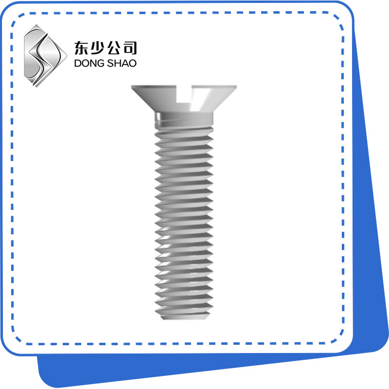 Slotted Countersunk હેડ સ્ક્રૂ